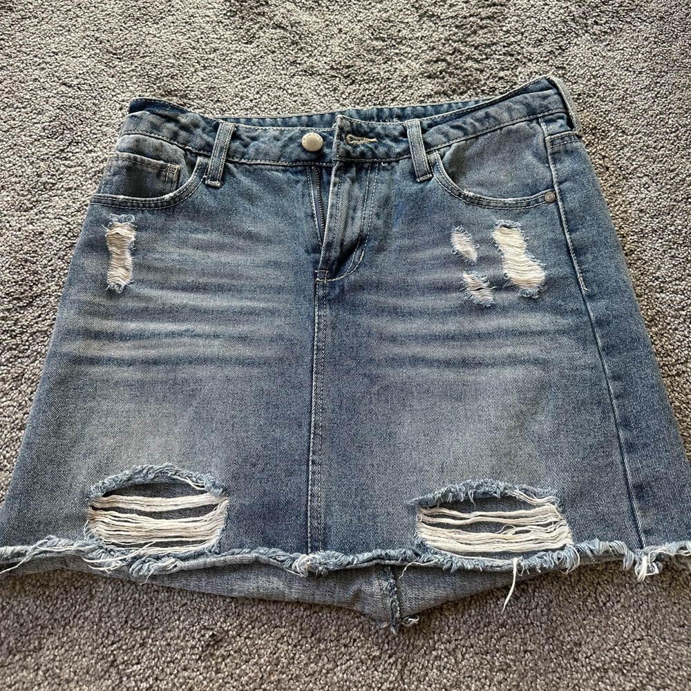 Jean skirt